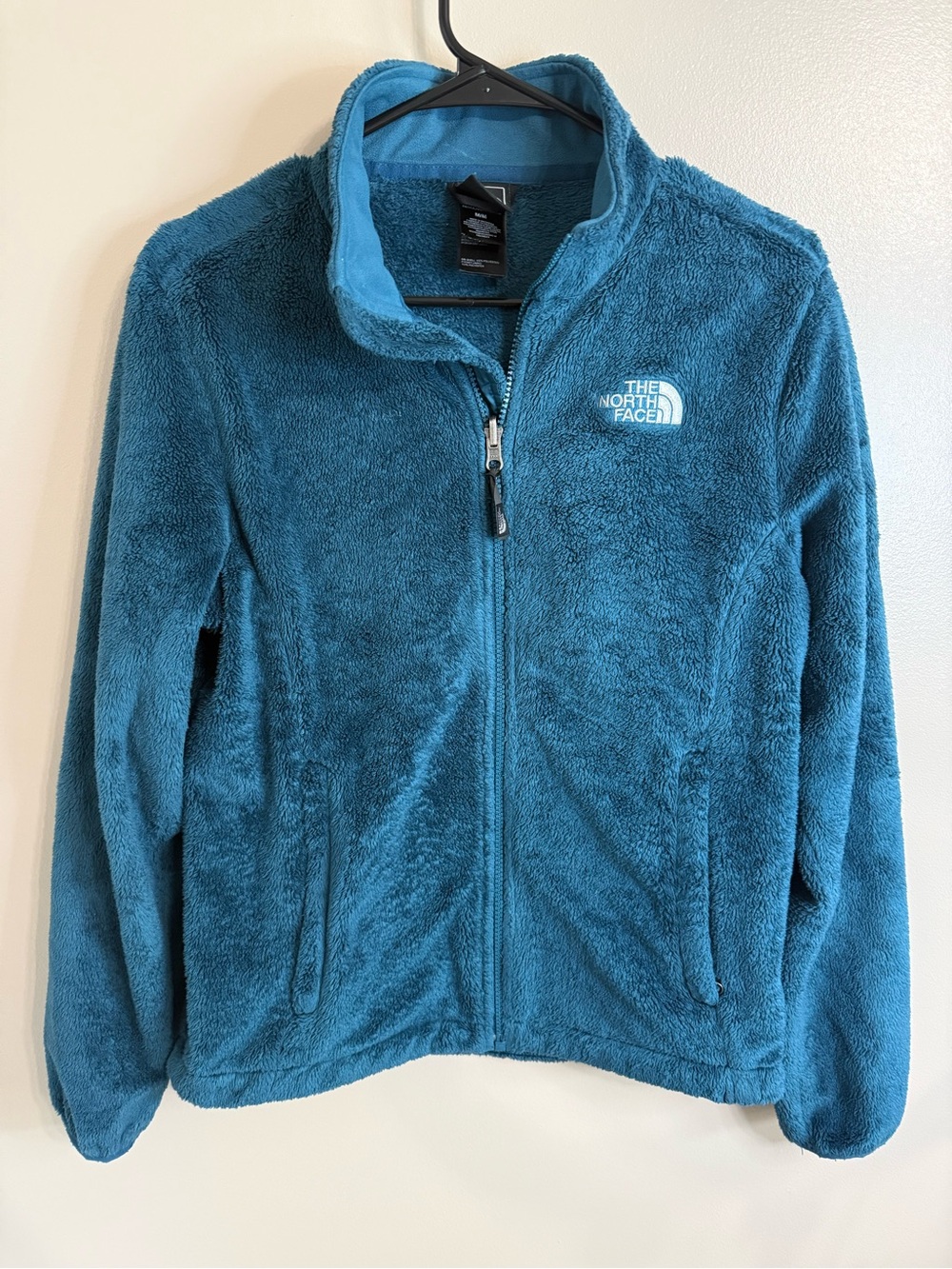 The North Face Women's Osito Fleece Zip Jacket Turquoise Gorpcore Cabincore M